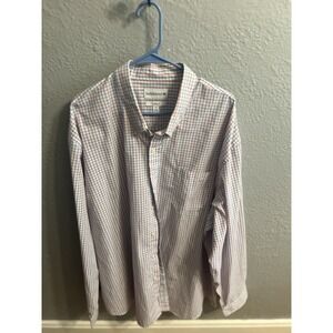Saddlebred Mens Plaid Button Down Shirt Short Sleeve Size‎ 3X